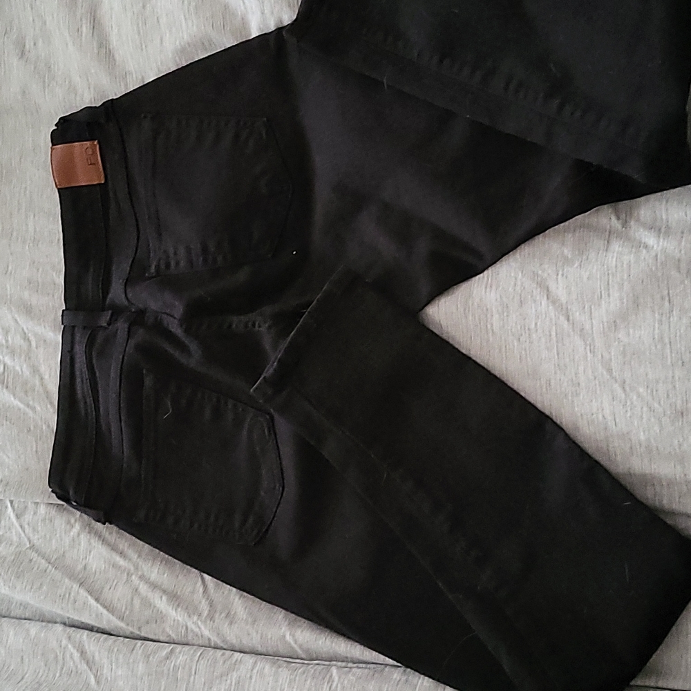 Fran Denim black sash jean size  29
